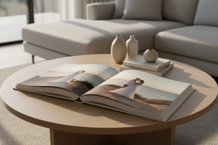 Wedding Coffee Table Books — Premium Lay-Flat Albums